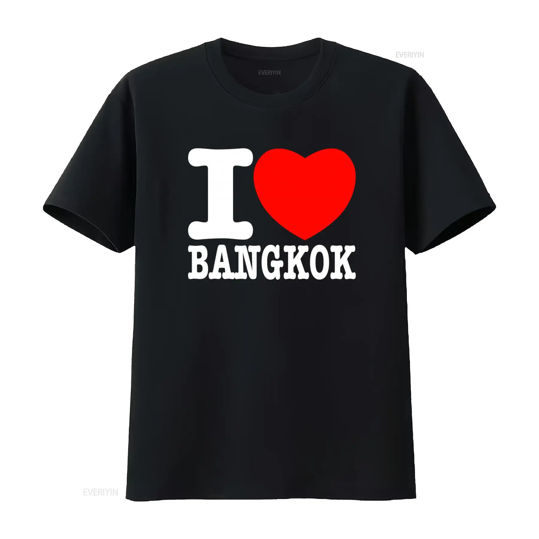 Mens Fashion Bangkok - Stylish I Love Bangkok Bold Font
