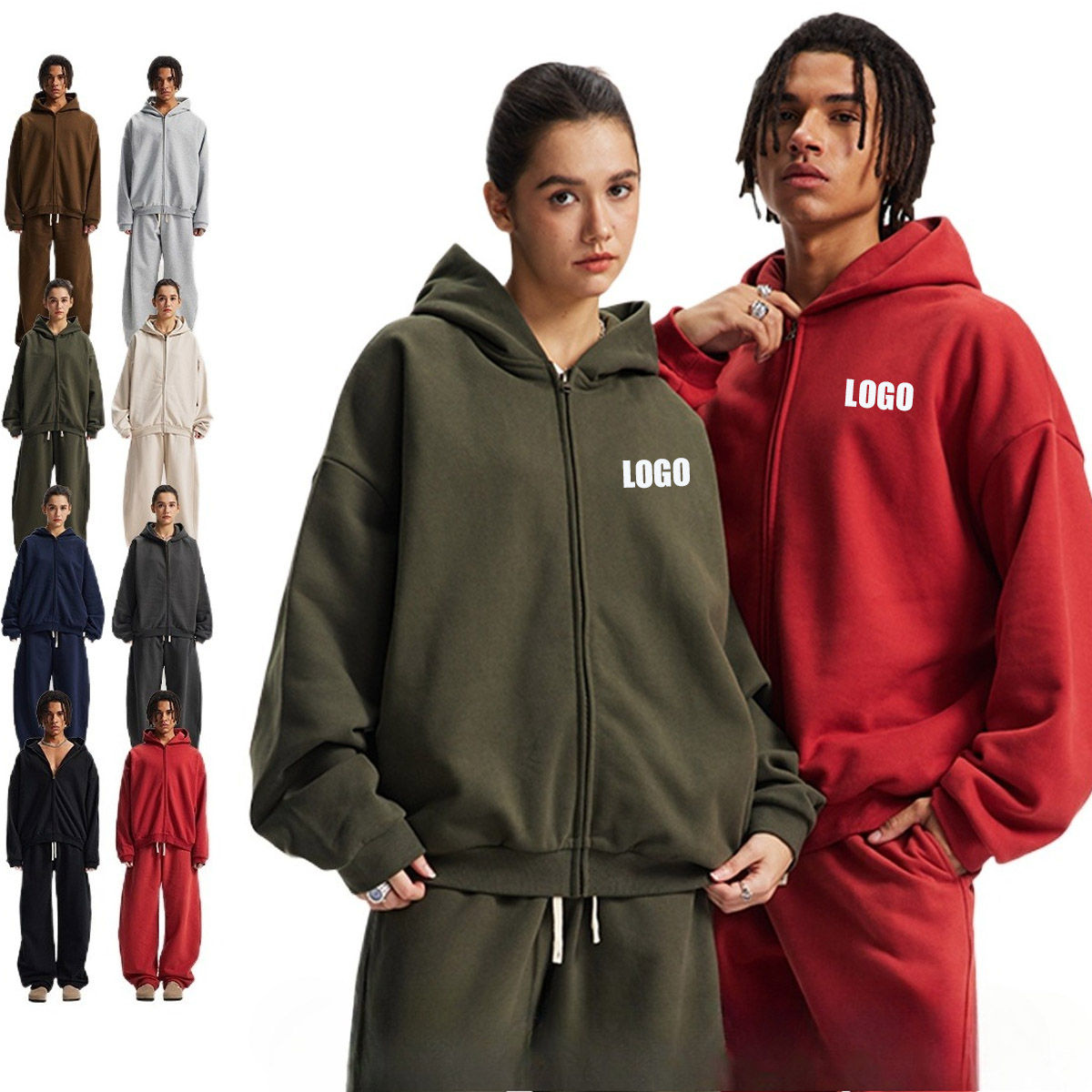Knitted Cardigan Men - Custom LOGO autumn winter men women