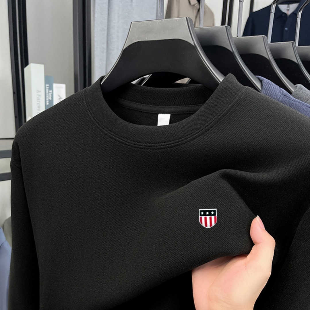 Mens Fashion Top - Soft cotton high-end brand men's long