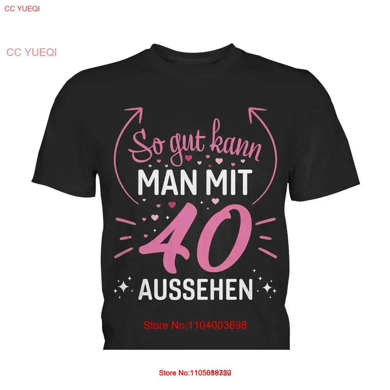 Mens Fashion In 40S - Women's 40th Birthday T Shirt Funny