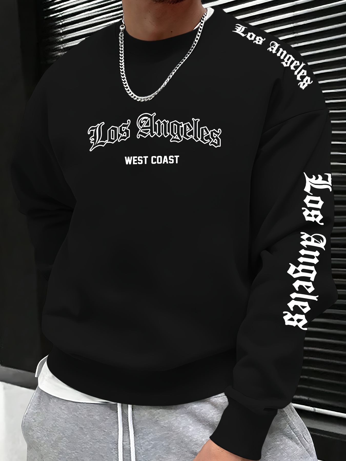 Men'S Fashion 2026 - 2026 Autumn/Winter Men's Round-neck Sweatshirt with