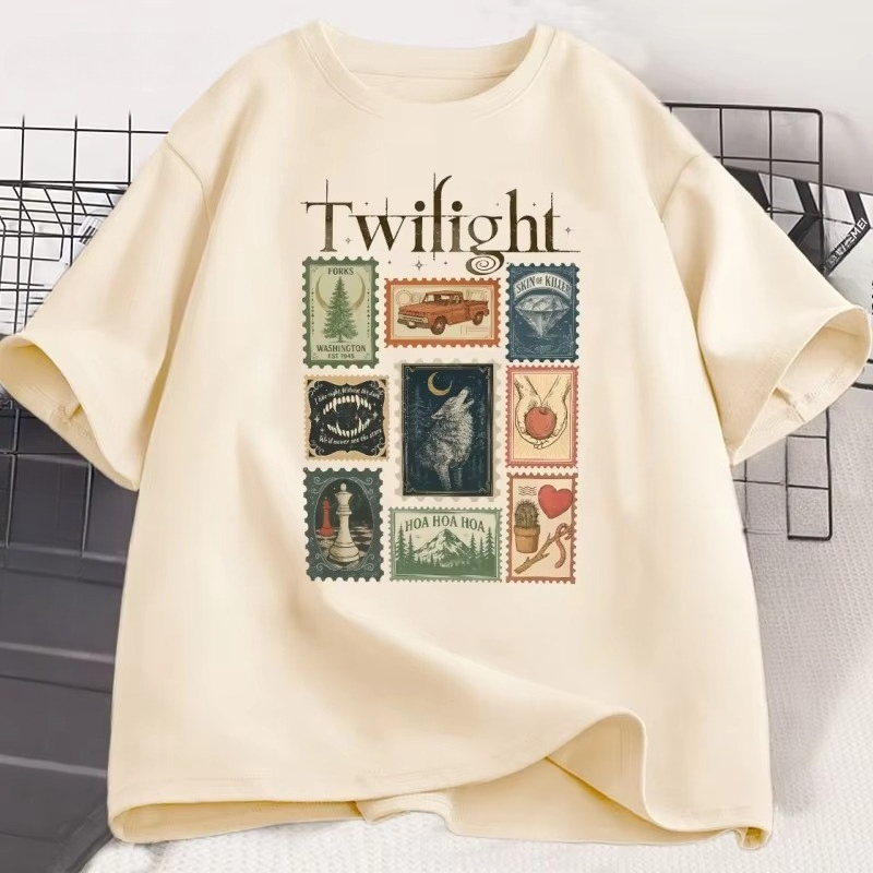 Men'S Fashion Aesthetics - Vintage Twilight Forks T-shirt Book Lover