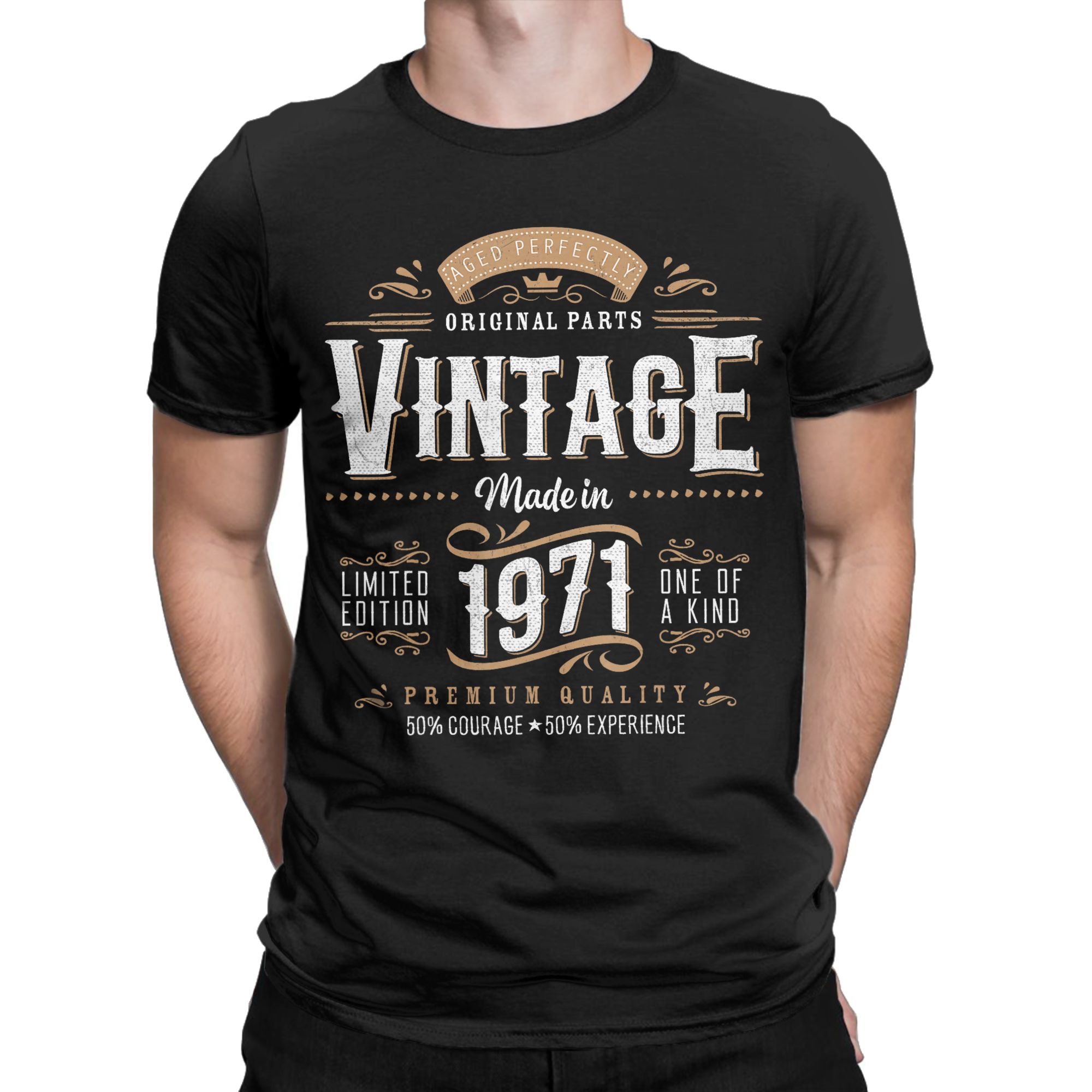 Men'S Fashion Labels - Men Women's Vintage 1971 Label 55th