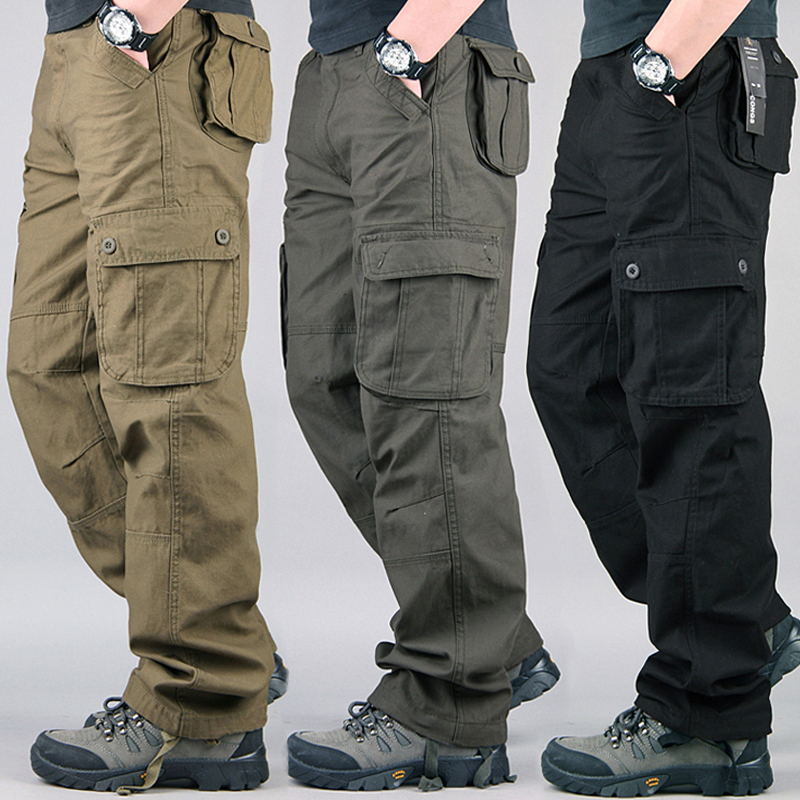 Men'S Fashion Overalls - Tactical Cargo Pants Men Cotton Overalls