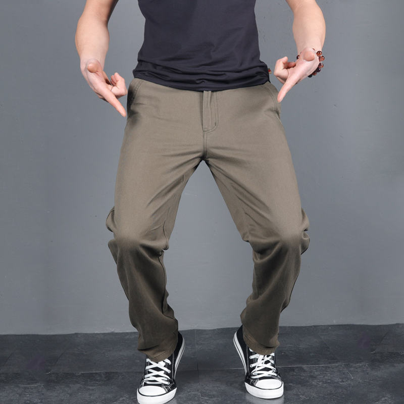 Chino Pants Men - New Men's Spring Autumn Solid Casual