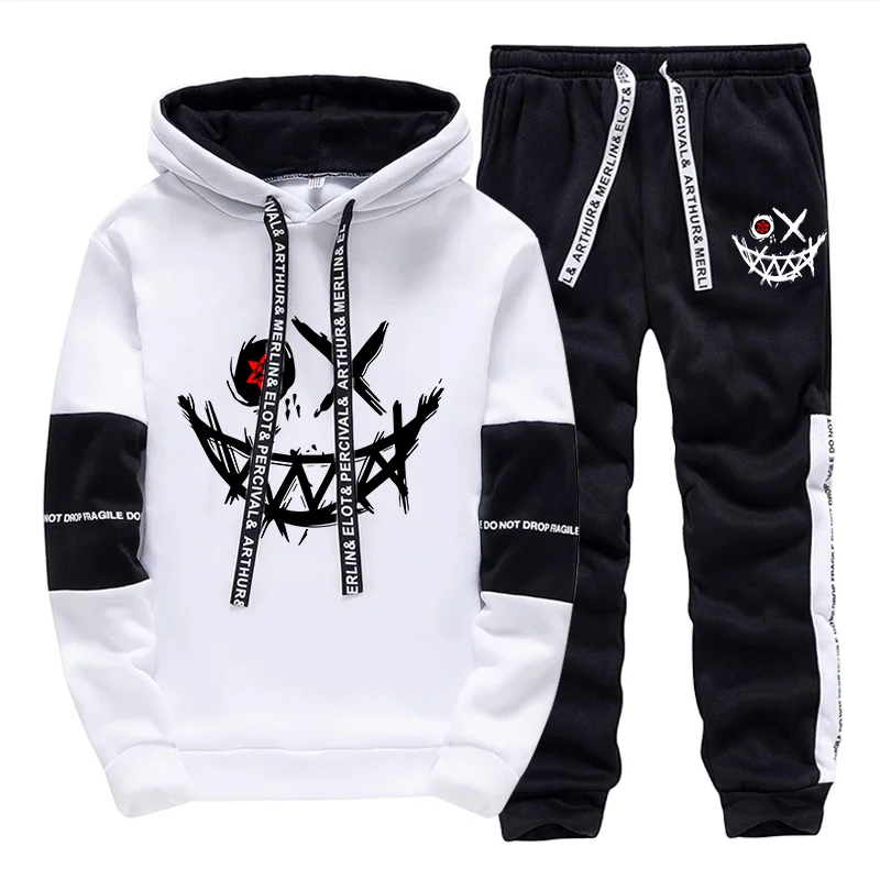 Men'S Fashion 2026 - Men's Set/Hoodie/Pants 2026 Autumn Daily Casual