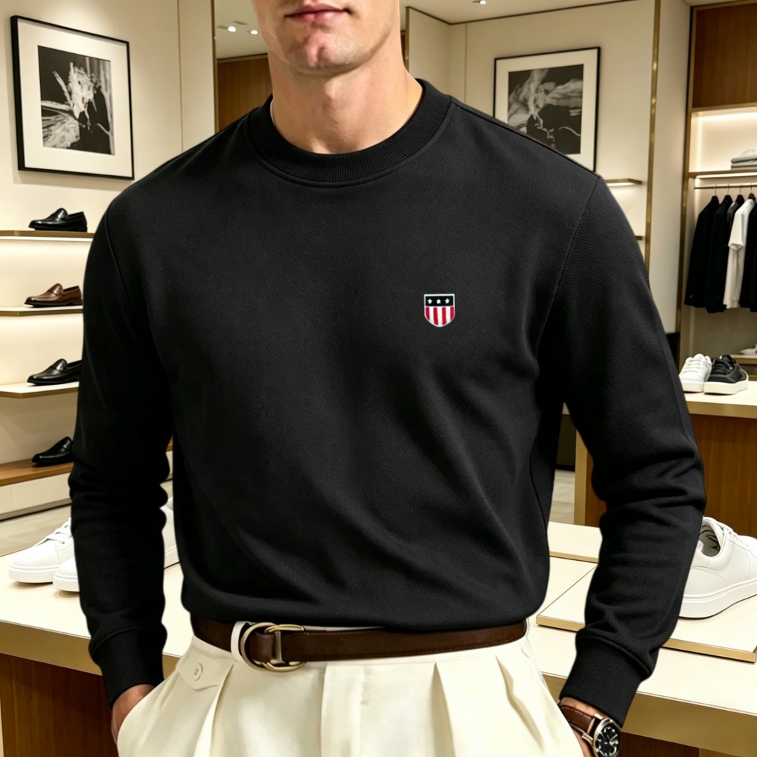 Soft cotton high-end brand men - Mens Fashion Top review and price