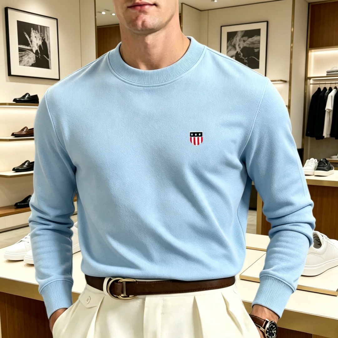Soft cotton high-end brand men - Mens Fashion Top review and price
