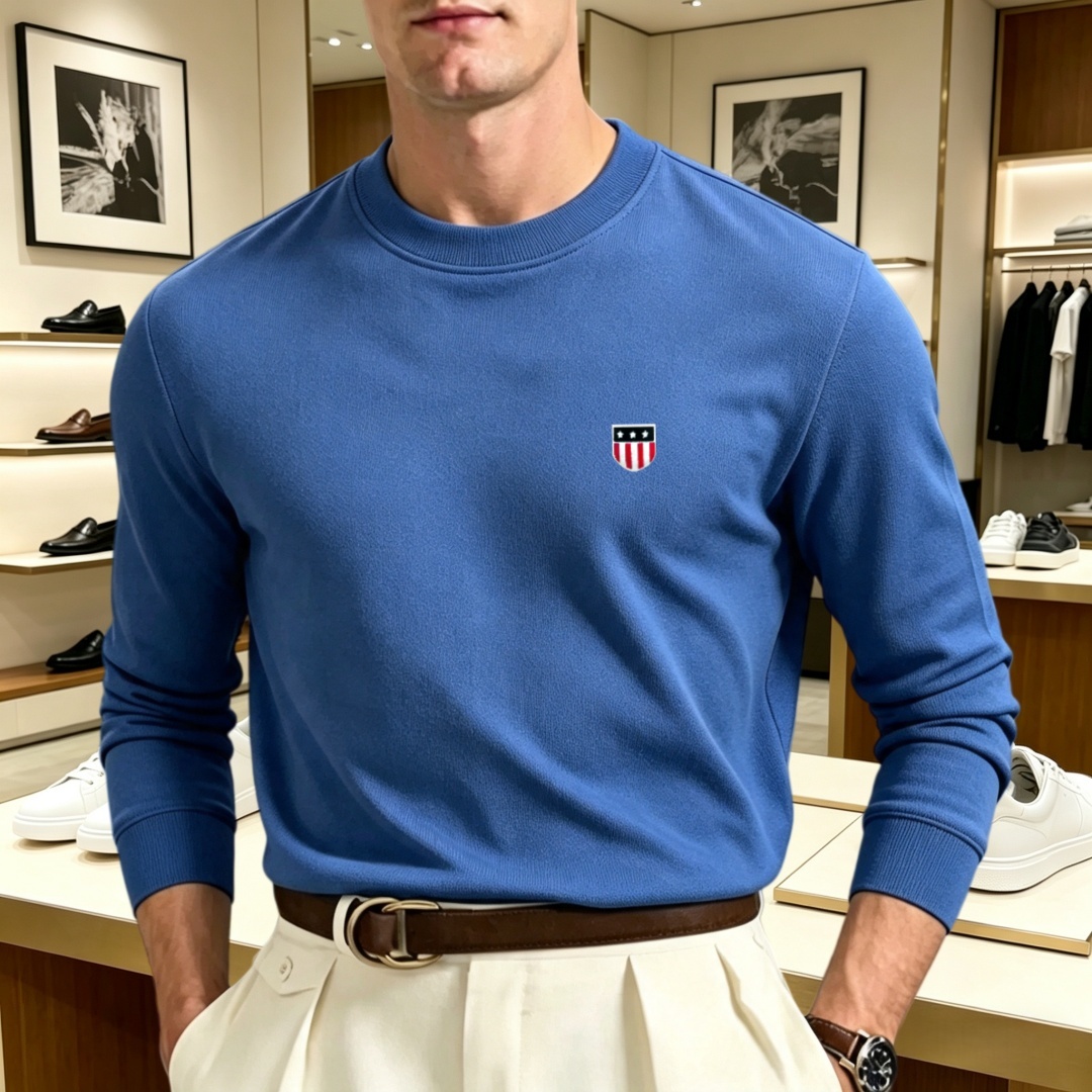Soft cotton high-end brand men - Mens Fashion Top review and price
