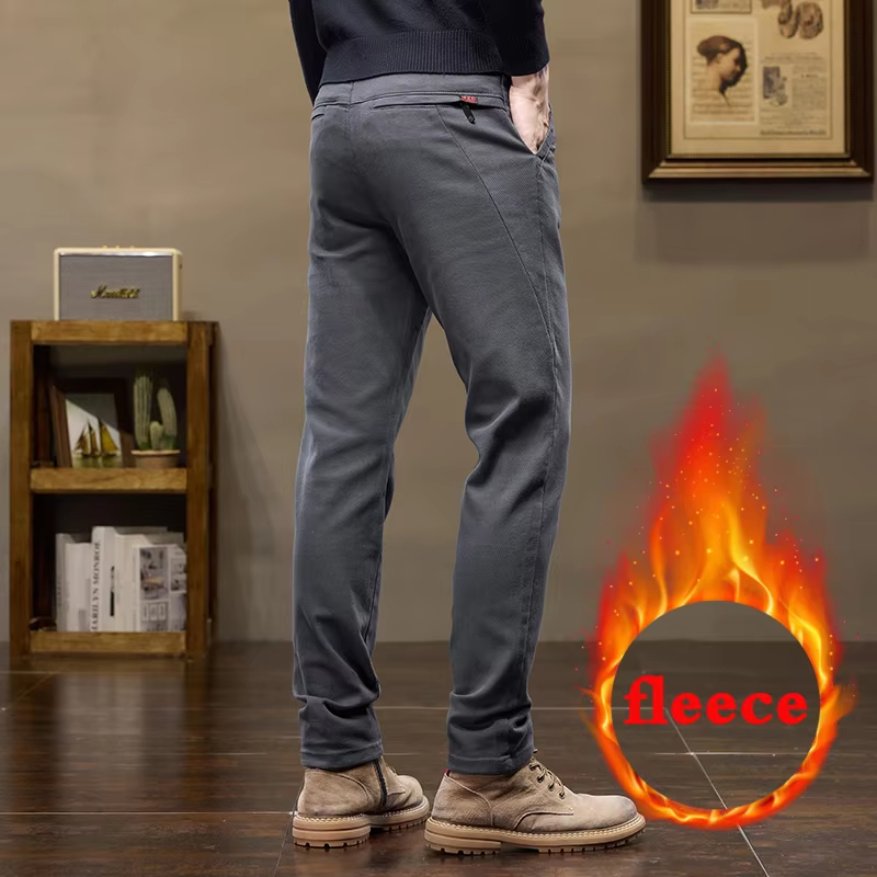 2026 Warm Fleece Pants Winter  - Men'S Fashion Jeans And Boots review and price