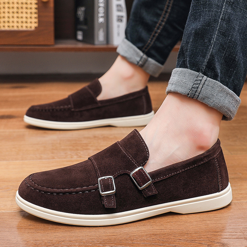 Men's Casual Shoes Suede Loafe - Men'S Fashion For Wedding review and price