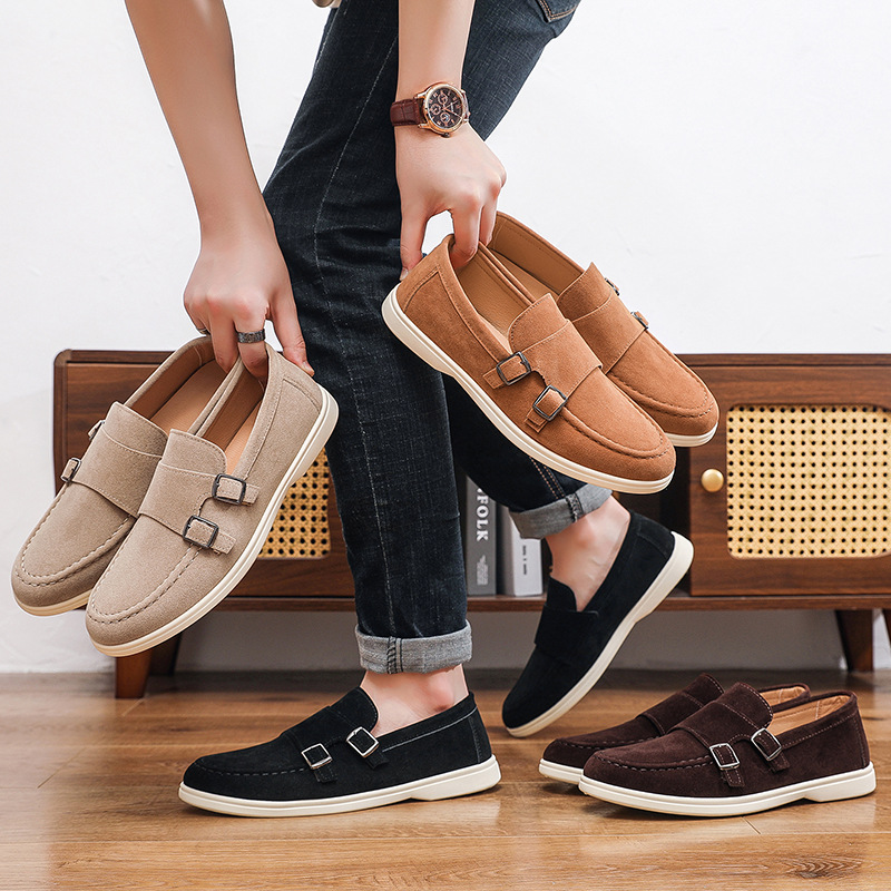 Men's Casual Shoes Suede Loafe - Men'S Fashion For Wedding review and price