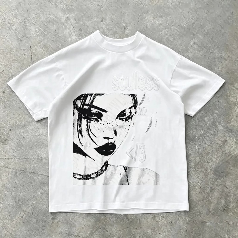 Punk Aesthetics Graphic Print  - Men'S Fashion Aesthetics review and price