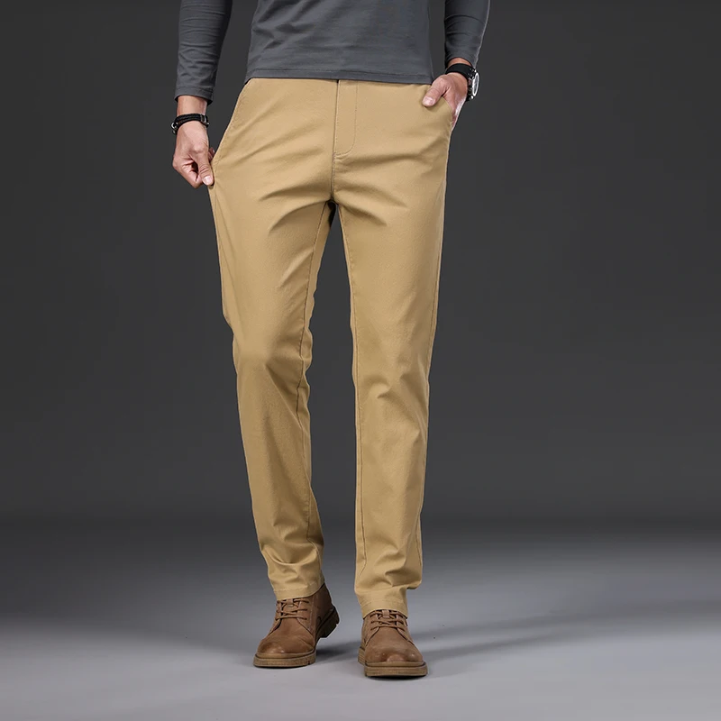 Good Quality 97%Cotton Men's C - Chino Pants Men review and price