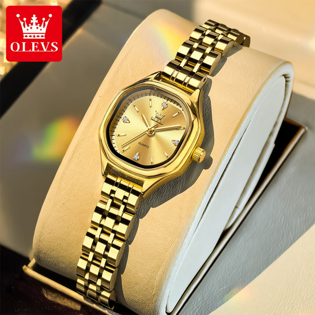 OLEVS 5888 Ladies Watches Gold - Men Fashion Elegant review and price
