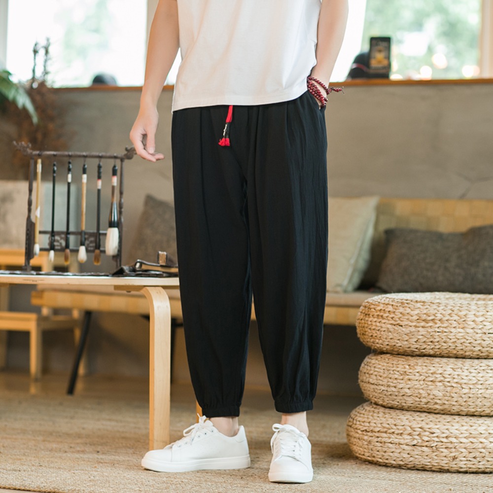 Men's Cotton and Linen Harem P - Chino Pants Men review and price