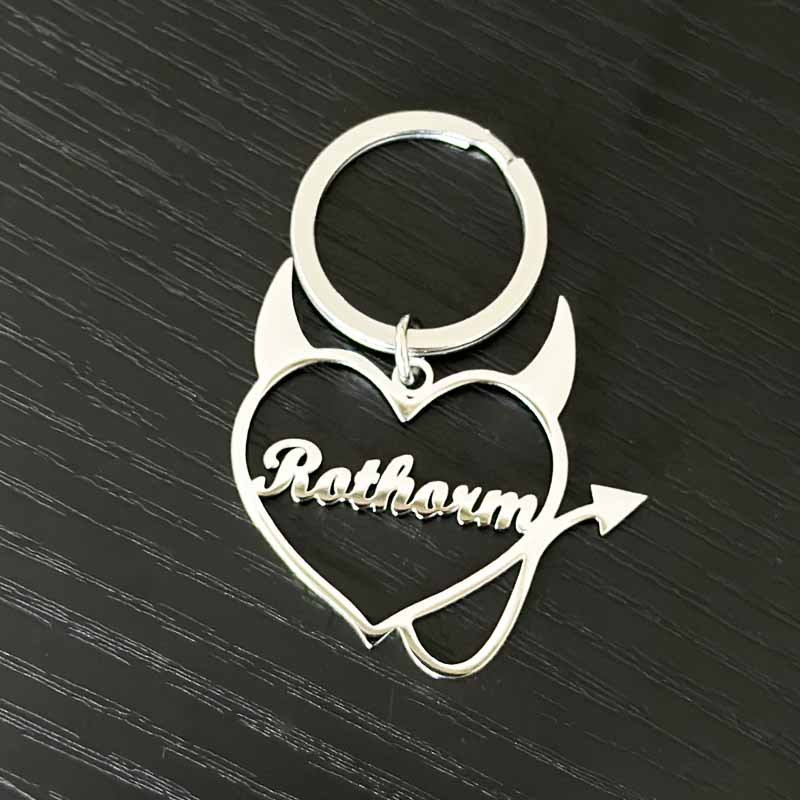 Customized Name Letter Keychai - Men'S Fashion Gold Chain review and price