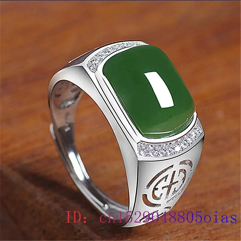 Green Jade Ring Gifts Fashion  - Men'S Fashion For Wedding review and price
