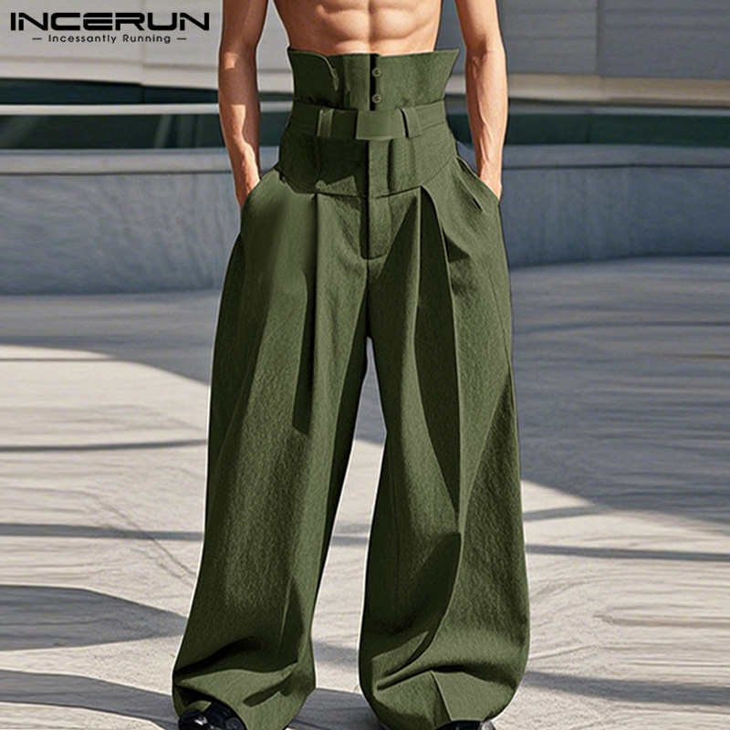 INCERUN 2025 American Style Tr - Chino Pants Men review and price
