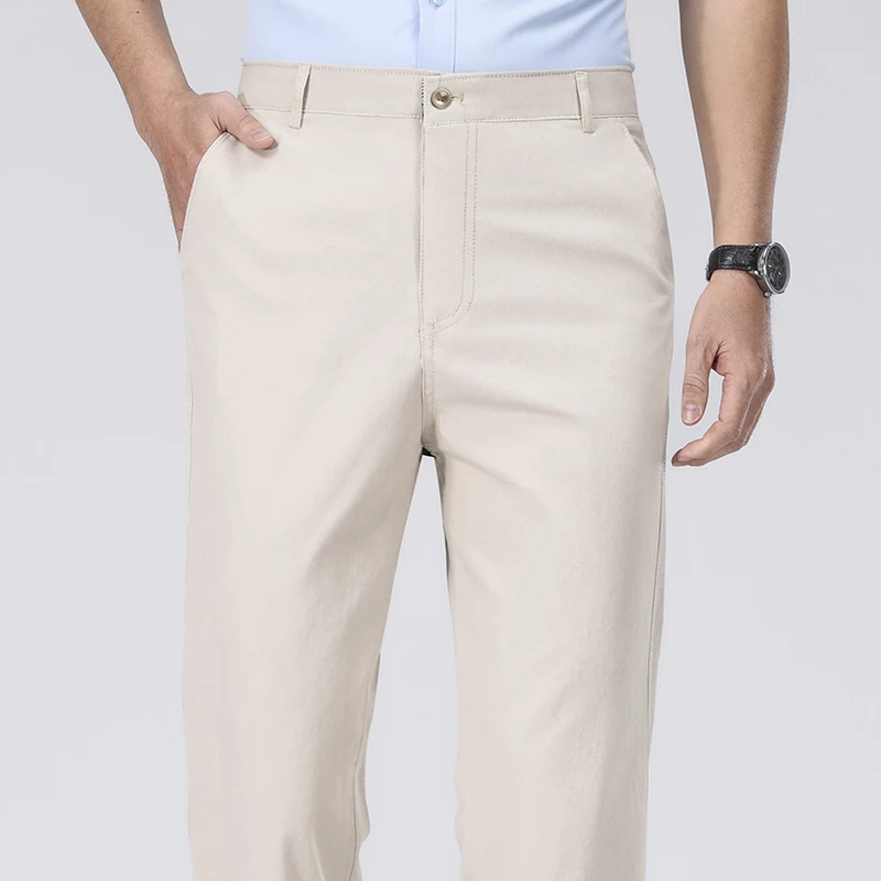 Mens Washed Twill Cotton Strai - Chino Pants Men review and price