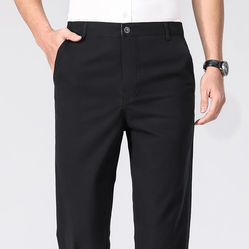 Mens Washed Twill Cotton Strai - Chino Pants Men review and price