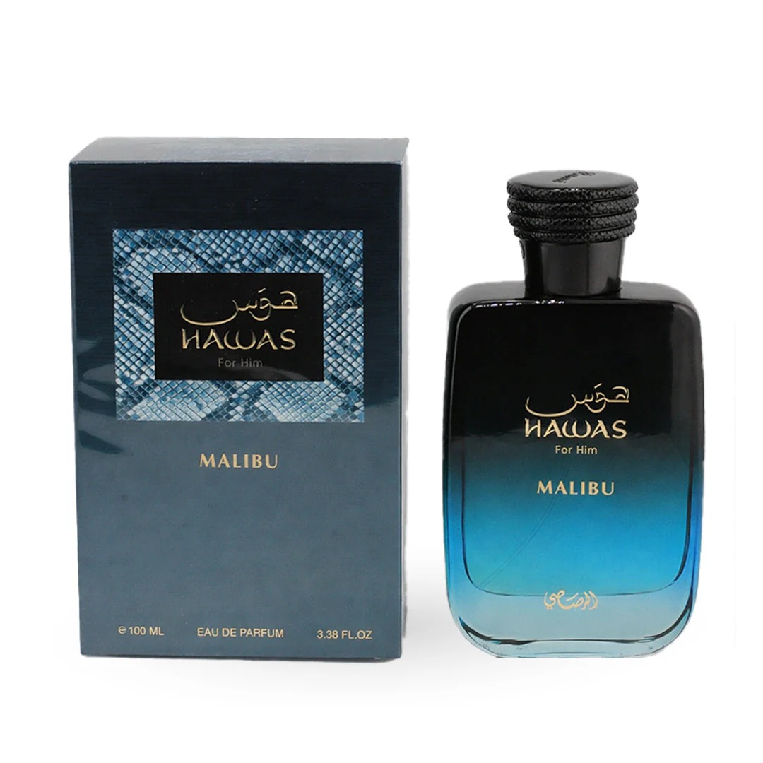 Rasasi Hawas Malibu For Him ED - Men Fashion Elegant review and price