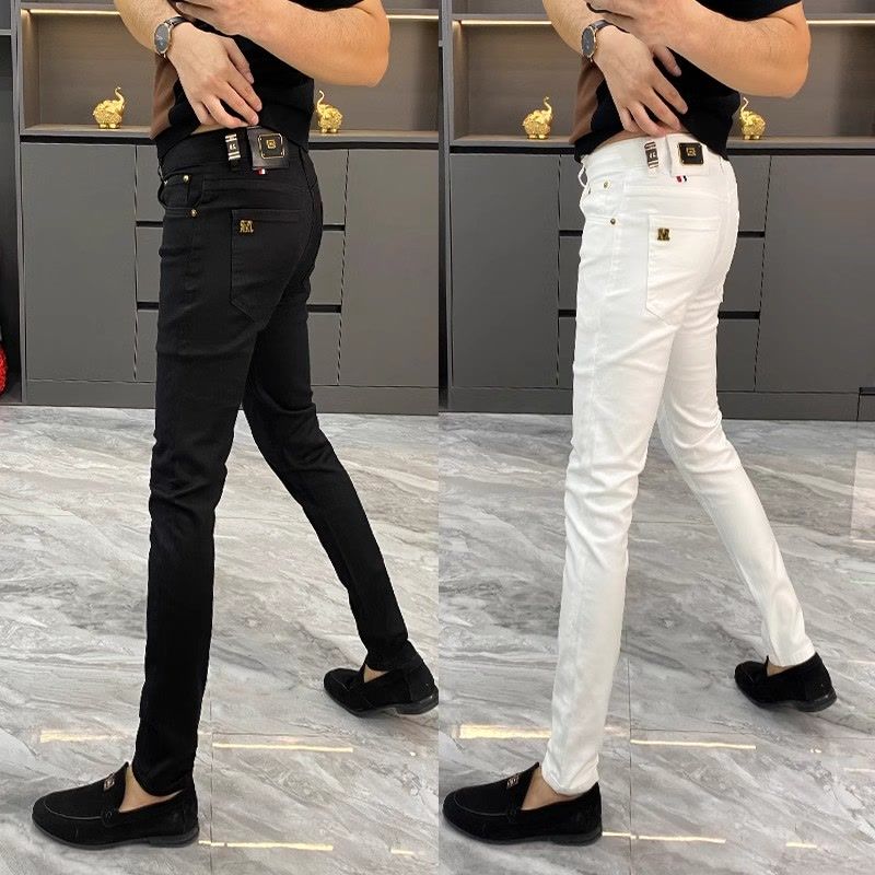 White Jeans Men's European Goo - Men'S Fashion Jeans And Boots review and price