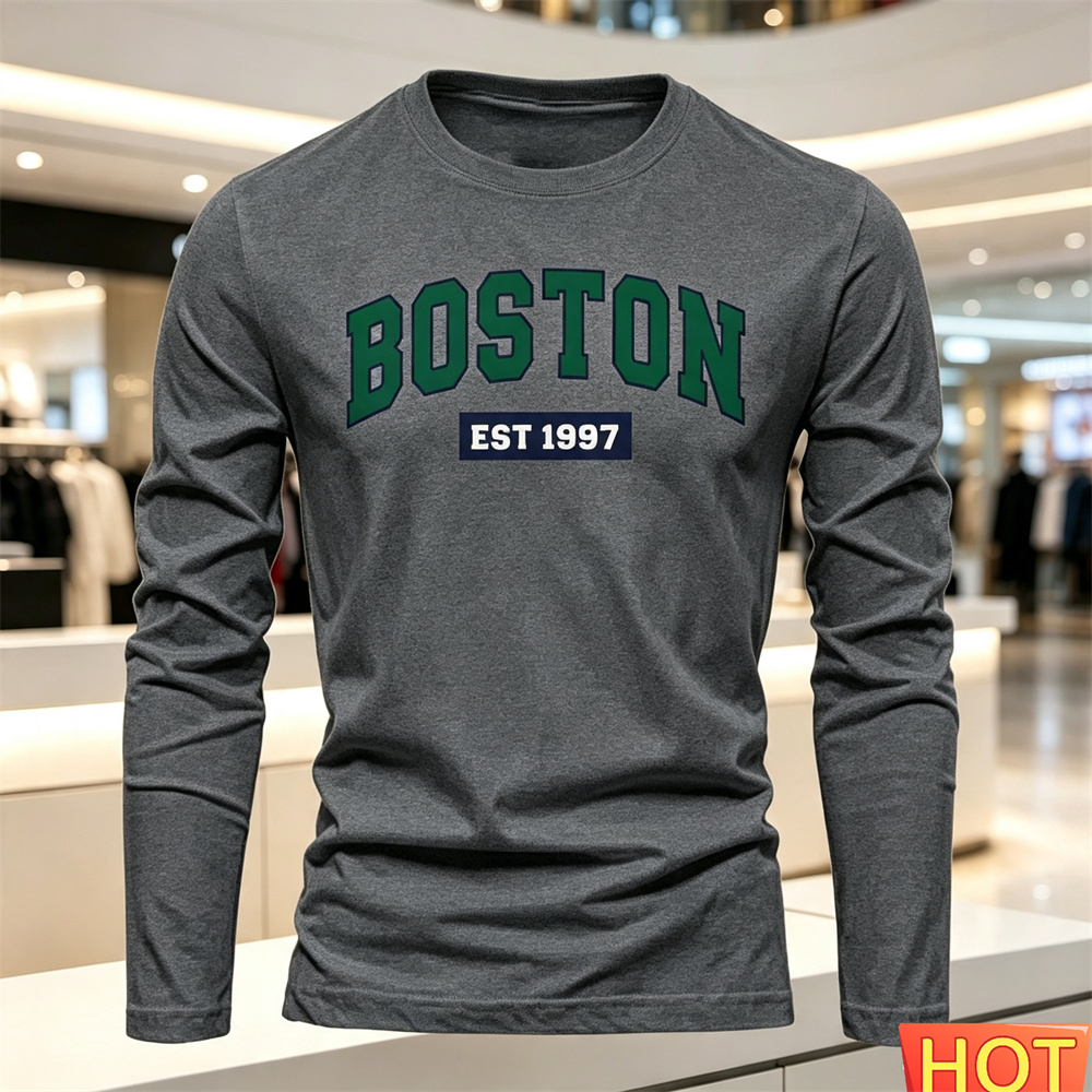 Autumn Summer Men's long sleev - Mens Fashion Top review and price