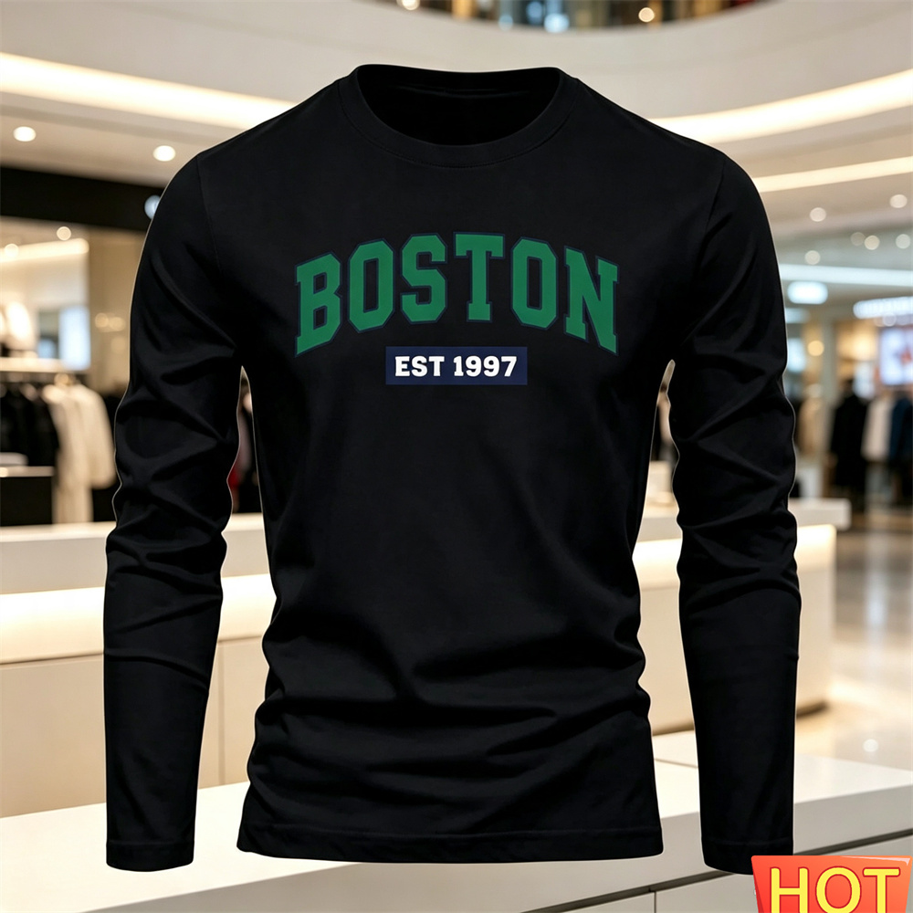 Autumn Summer Men's long sleev - Mens Fashion Top review and price
