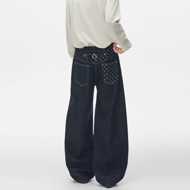 Autumn Design Star Print Raw D - Men'S Fashion Jeans And Boots review and price