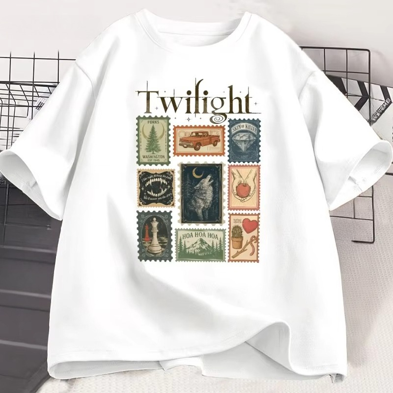 Vintage Twilight Forks T-shirt - Men'S Fashion Aesthetics review and price