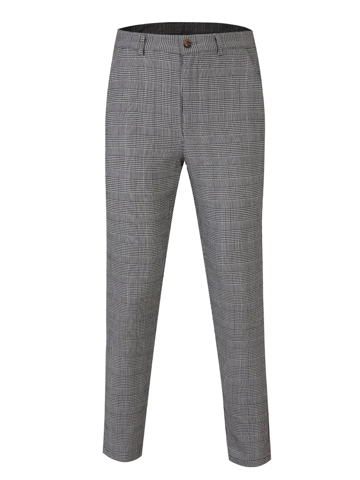 Casual Men's Business Cotton   - Chino Pants Men review and price