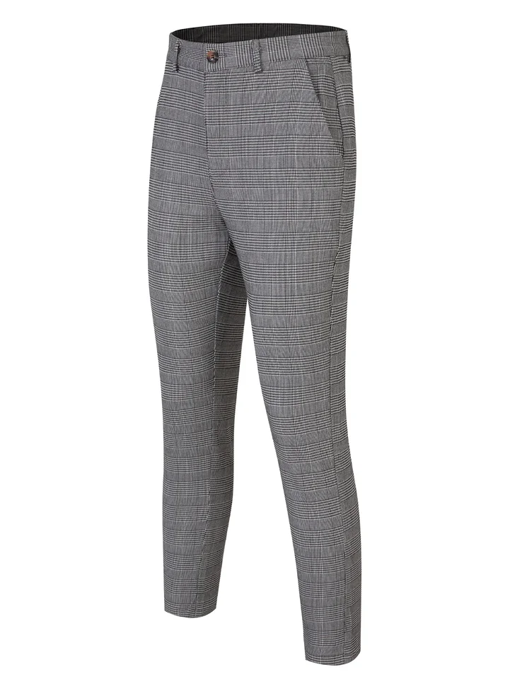 Casual Men's Business Cotton   - Chino Pants Men review and price