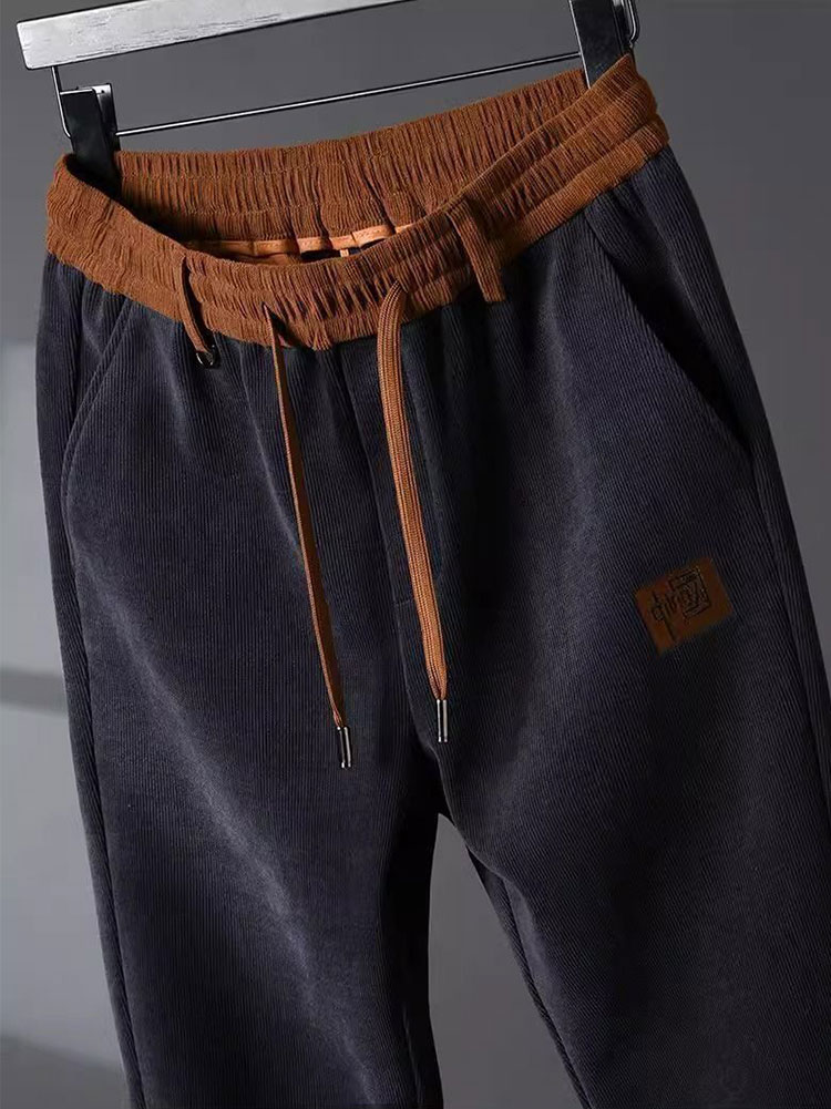 Fleece Thicken Winter Chinos T - Chino Pants Men review and price