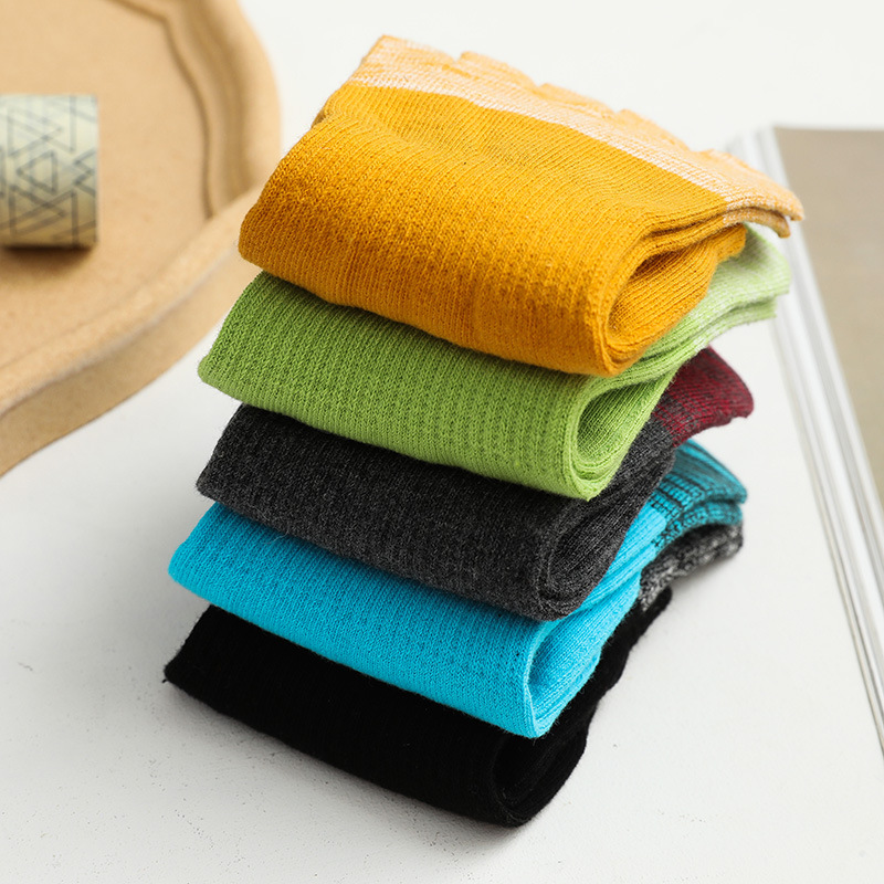 5 Pairs Mens Boys Colorful Fiv - Men'S Fashion Quarter Socks review and price