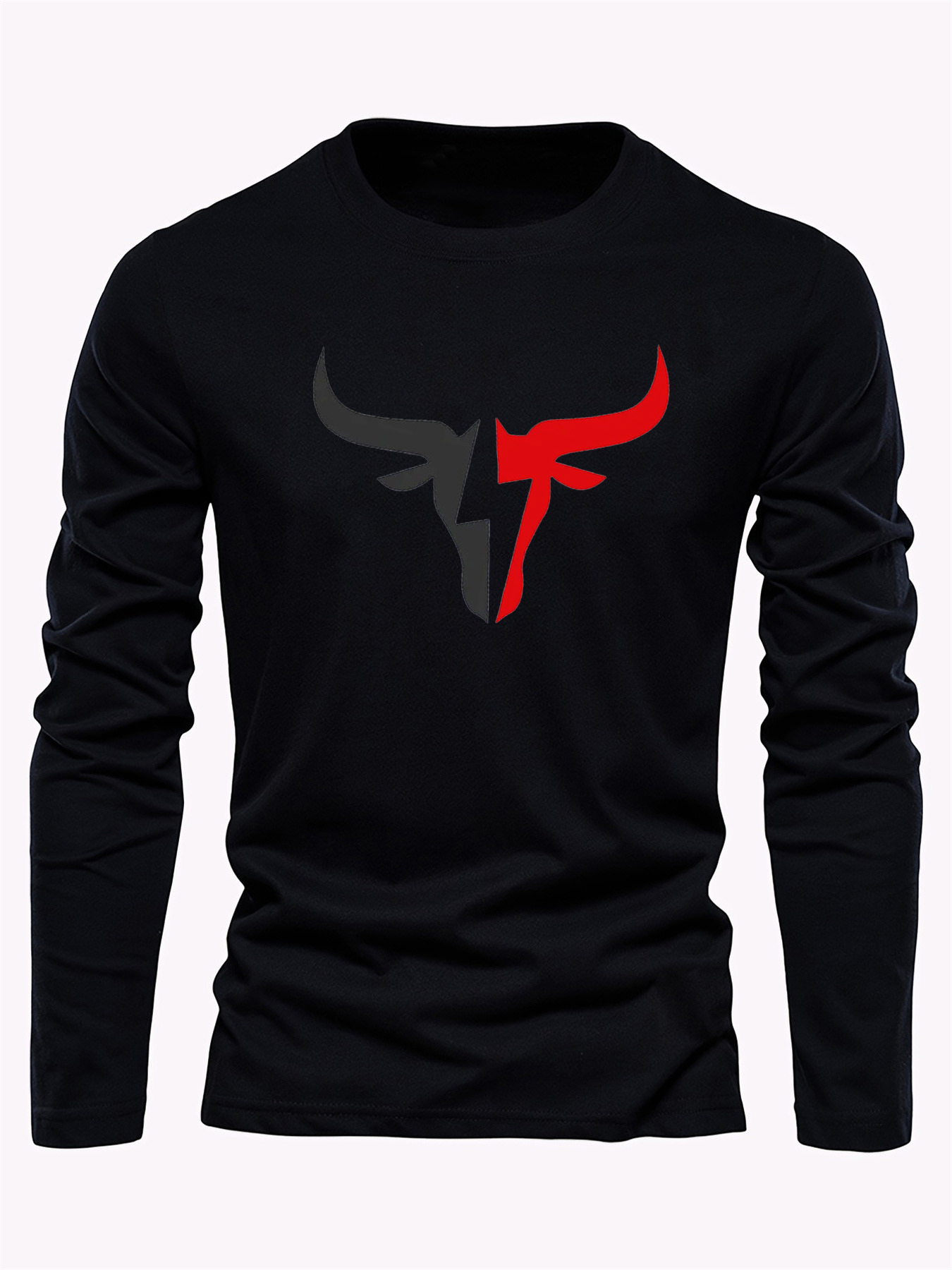Simple Solid Color Men's Long  - Mens Fashion Top review and price