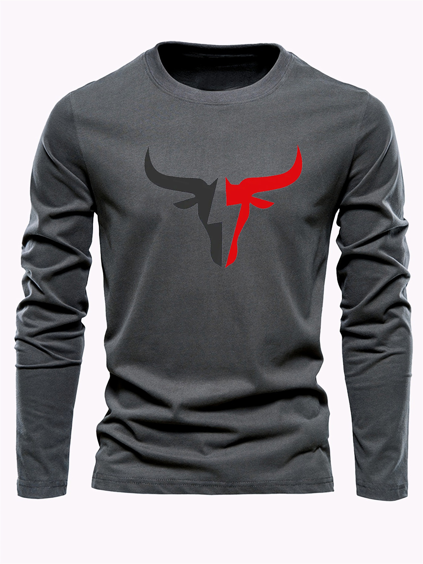 Simple Solid Color Men's Long  - Mens Fashion Top review and price