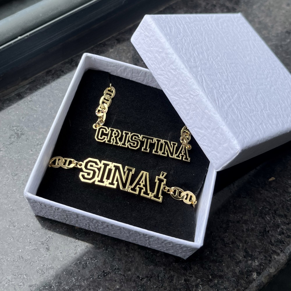 DUOYING Custom Name Hollow Nec - Men'S Fashion Gold Chain review and price