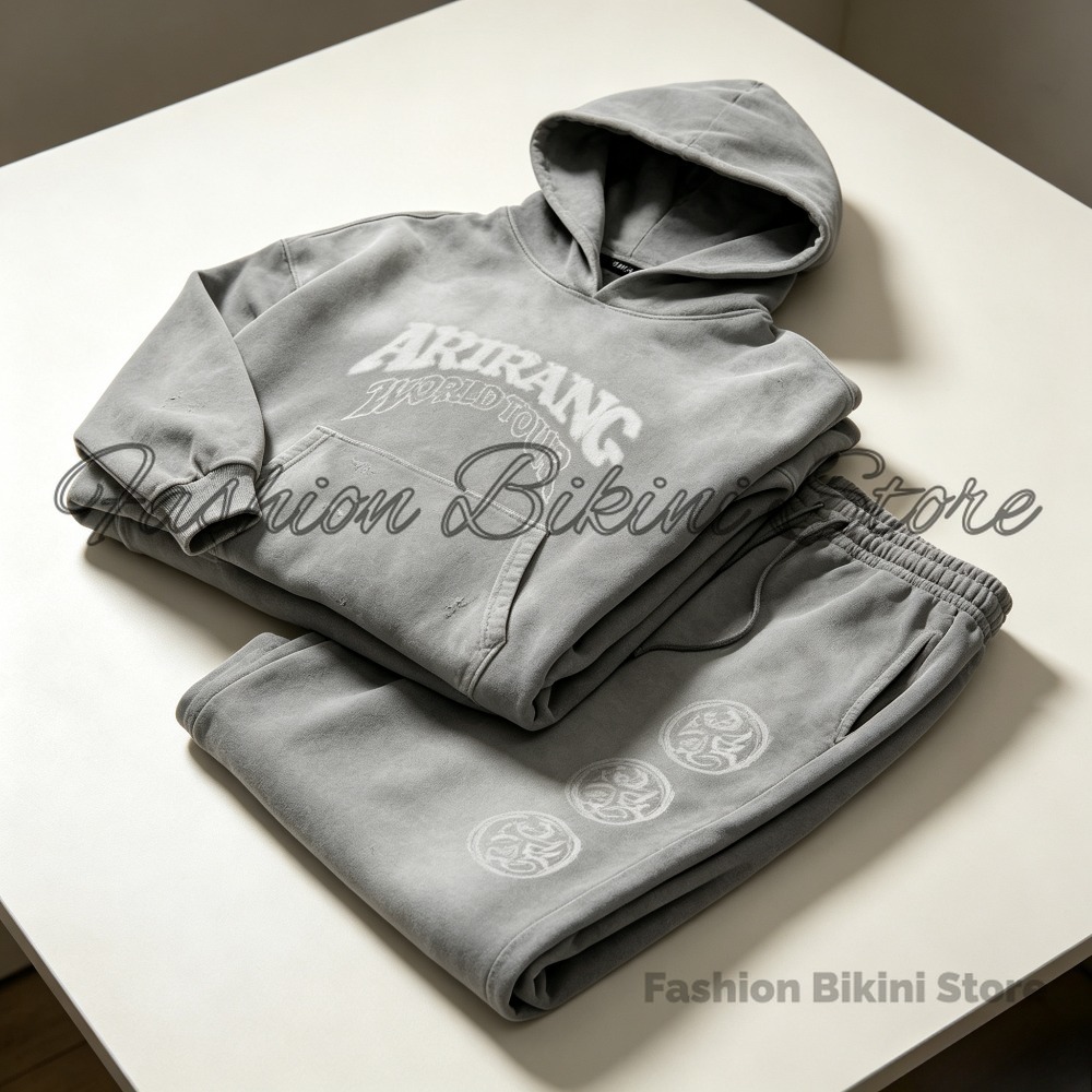 NEW Washed Grey Retro Hoodie 3 - Streetwear Hoodie review and price