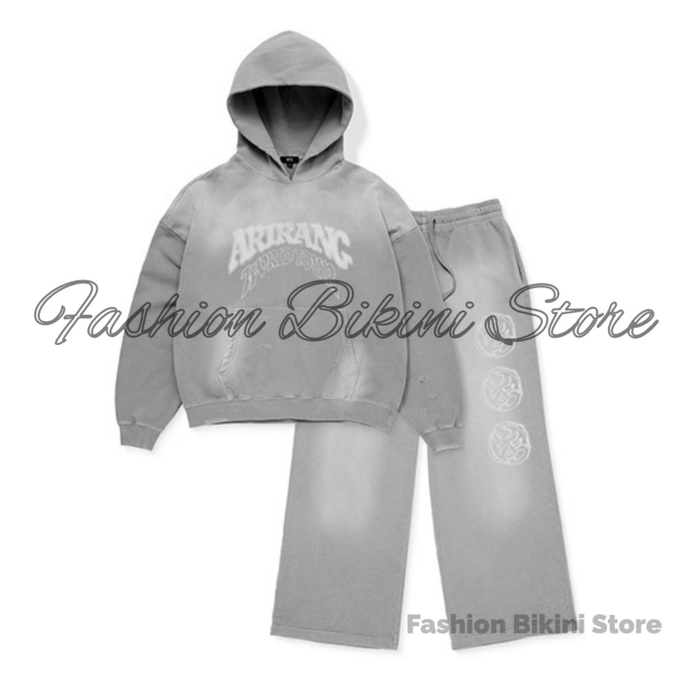 NEW Washed Grey Retro Hoodie 3 - Streetwear Hoodie review and price