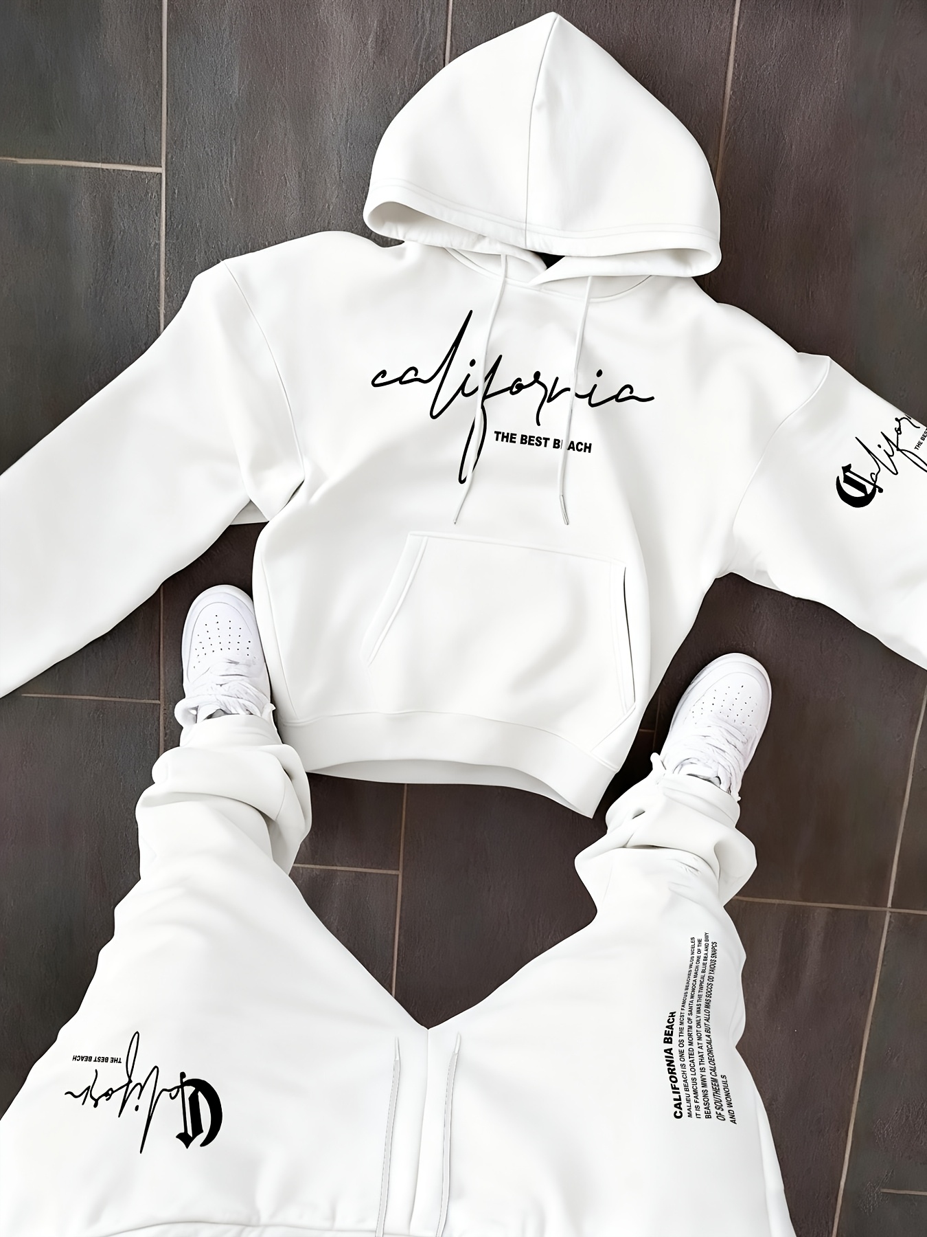 man 2 piece sets Hoodie Tracks - Streetwear Hoodie review and price