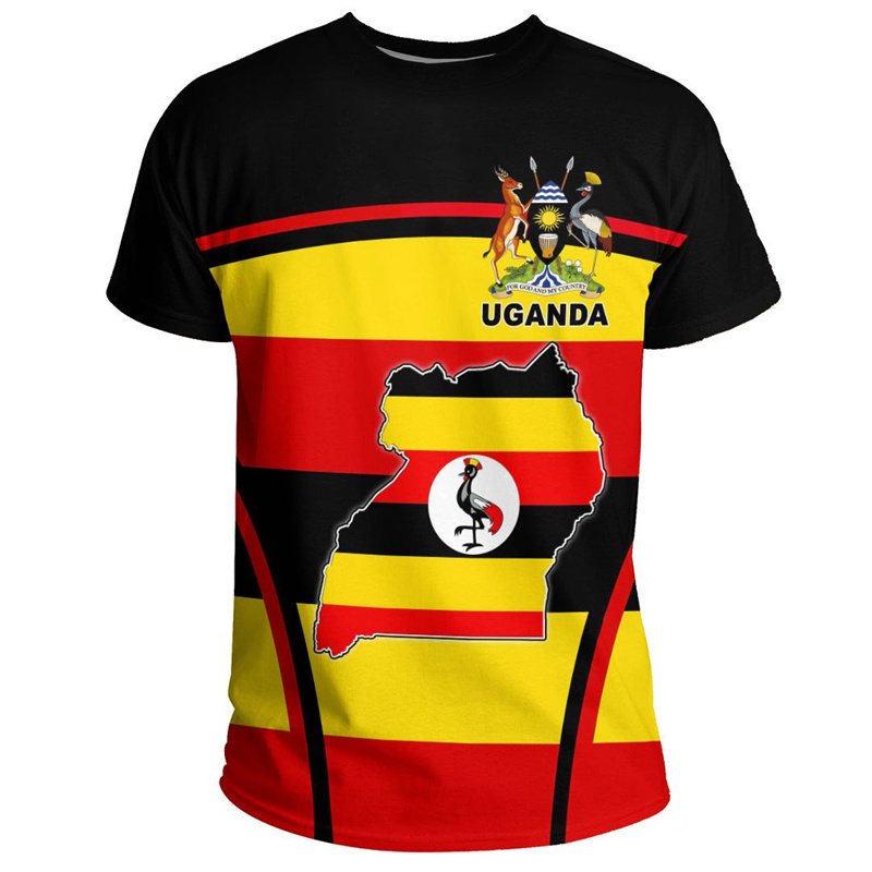 Fashion 3D Printed Uganda T Sh - Men Fashion Uganda review and price