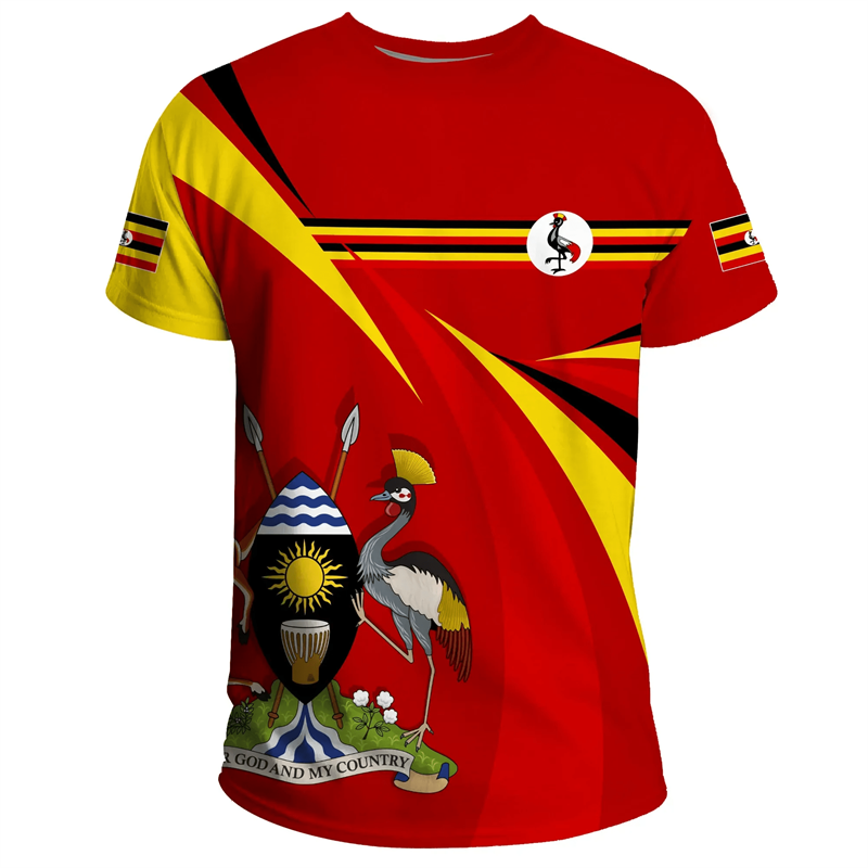 Fashion 3D Printed Uganda T Sh - Men Fashion Uganda review and price