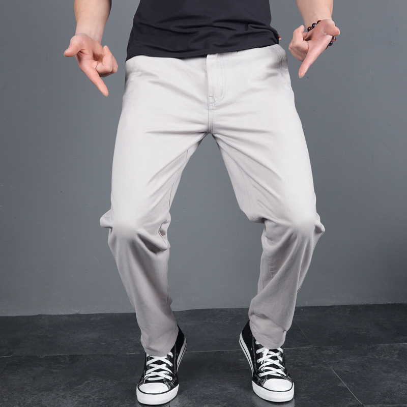 New Men's Spring Autumn Solid  - Chino Pants Men review and price