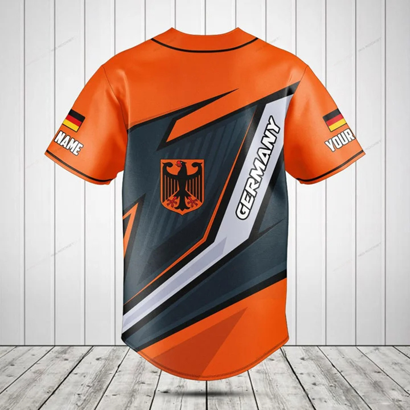 Personalized Germany Shield Gr - Mens Fashion Baseball Jersey review and price