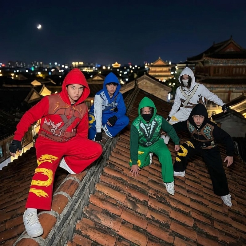 Ninja Warrior Armor Hoodie Set - Streetwear Hoodie review and price