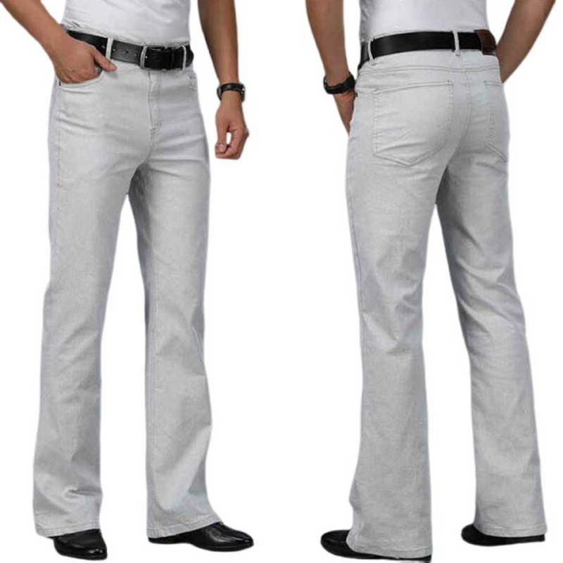 Men's Beige Loose Jeans Fashio - Men'S Fashion Jeans And Boots review and price