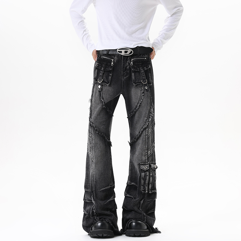 Men Personalized Street Jeans  - Men'S Fashion Jeans And Boots review and price
