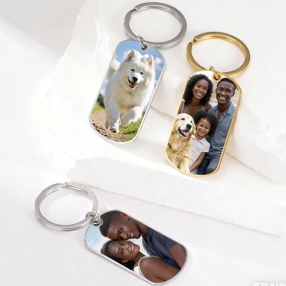 Family Couple Print Demand Pho - Men'S Fashion Gold Chain review and price