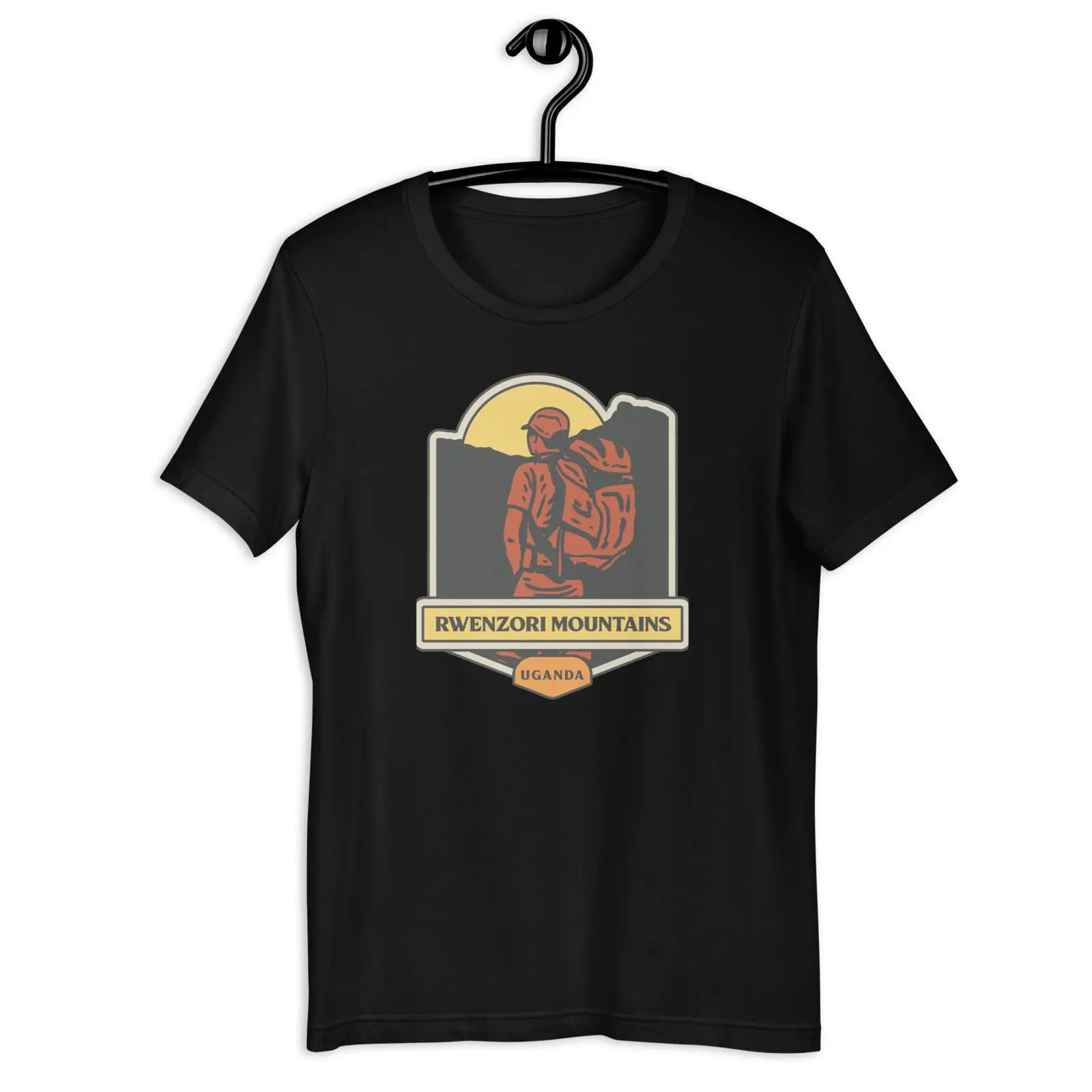 Rwenzori Mountains t shirt Uga - Men Fashion Uganda review and price
